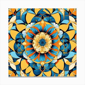 Mandala 52 Canvas Print