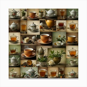 Tea Art 175 Canvas Print