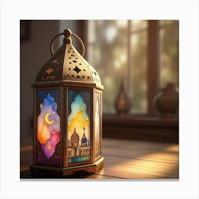 Ramadan Lantern Stampe su tela