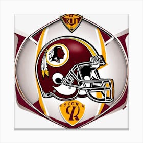 Washington Redskins Logo 1 Canvas Print