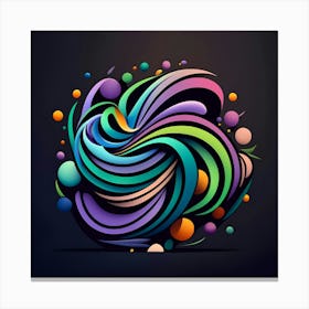 Abstract Arts Canvas Print