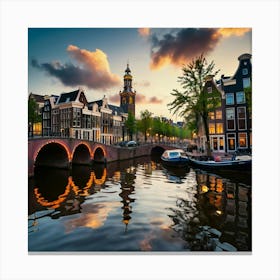 Default Amsterdam 2 Canvas Print