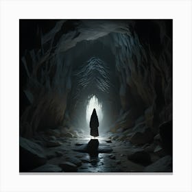 Spirit In A Cave Canvas Print