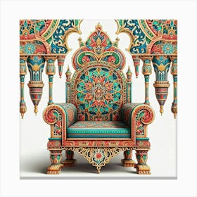 Ornate Throne 1 Canvas Print