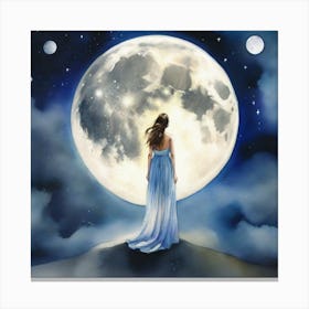 Full Moon 1 Canvas Print