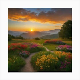 A New Day Dawns Canvas Print