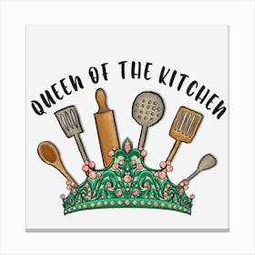 Queen Of The Kitchen Canvas Print