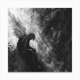 Angel With Wings Canvas Print