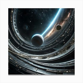 Beyond Space & Time 5 Canvas Print