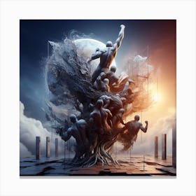 'The Tree Of Life' Canvas Print