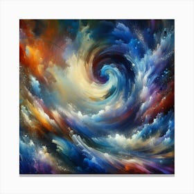 Abstract Painting 3 Canvas Print