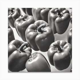 Black Peppers Canvas Print