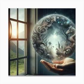 Fractal Art Canvas Print