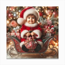 Santa Baby 1 Canvas Print