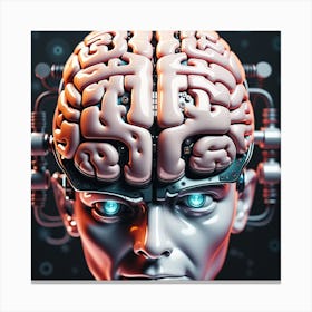 Artificial Intelligence Concept Canvas Print