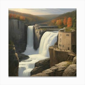 Waterfalls Of Ny Canvas Print