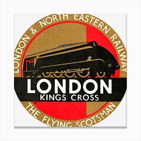 London Kings Cross 1 Canvas Print