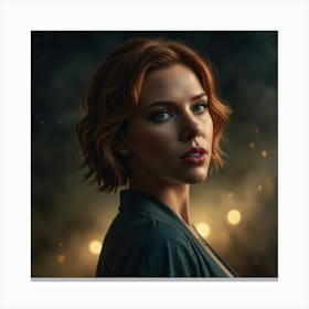 Black Widow 9 Canvas Print