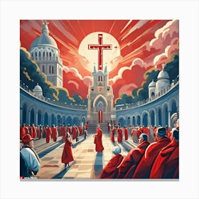 Crucifixion Canvas Print