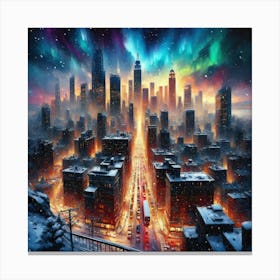 Frozen Echoes 7 Canvas Print