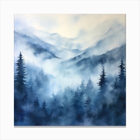 Smoky Mountains Canvas Print