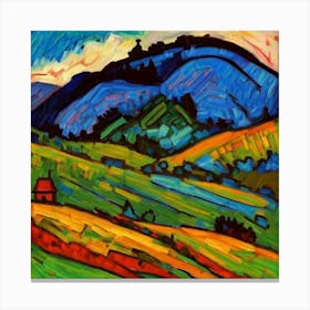 Slovakian Landscape Canvas Print