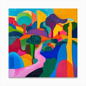 Colourful Gardens Jardin Des Plantes France 2 Canvas Print