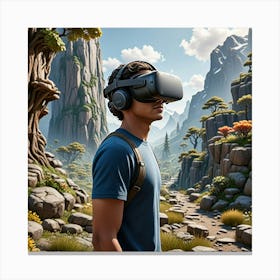 Vr Headset 8 Canvas Print