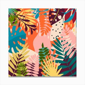 Tropical Garden Canvas Print