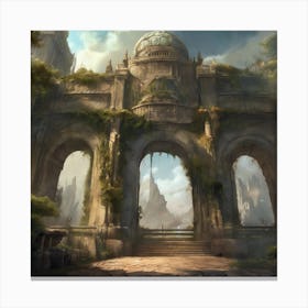 Fantasy Castle 34 Canvas Print