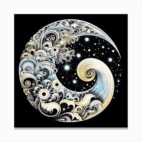 Yin Yang 40 Canvas Print