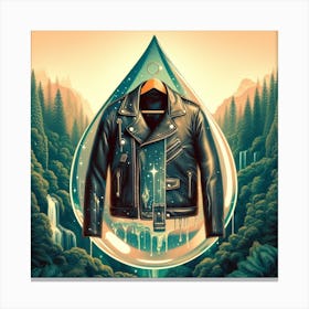 Leather jacket 5 Canvas Print