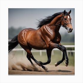 Galloping Horse Canvas Print