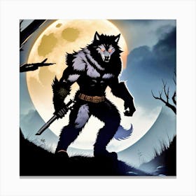 Werewolf 13 Canvas Print