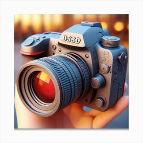 Dslr Camera 2 Canvas Print