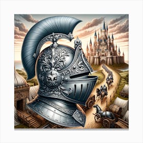 Knights Of Renaissance Canvas Print