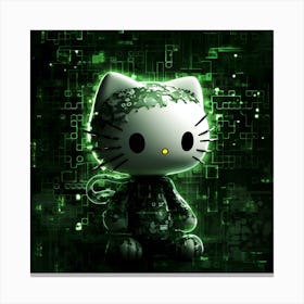 Hello Kitty Collection By Csaba Fikker 65 Canvas Print