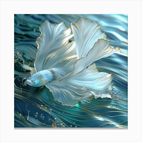 Siamese Fish Canvas Print