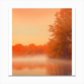 Autumn Mist Canvas Print