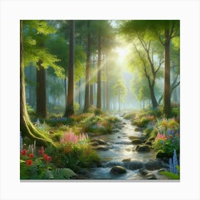 Fairytale Forest 5 Canvas Print