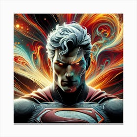 Superman 4 Canvas Print