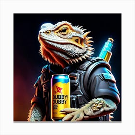 Energy Dragon Canvas Print