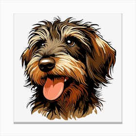 Schnauzer Canvas Print