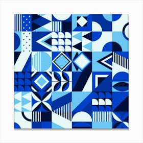 Abstract Geometric Pattern Canvas Print