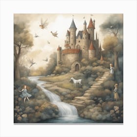 Fairytale Castle Canvas Print