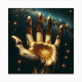 Golden Hand 1 Canvas Print