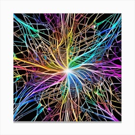 Abstract Fractal 24 Canvas Print