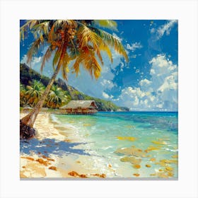 Bora Bora - Tropical Vacations Canvas Print