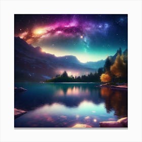 Galaxy Wallpaper Canvas Print