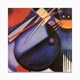 Violet, Wassily Kandinsky 4 Canvas Print